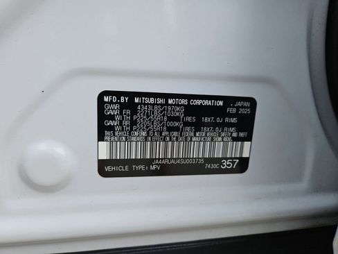 Used 2025 Mitsubishi Outlander Sport SE AWD/4WD image 30