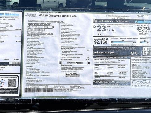 New 2026 Jeep Grand Cherokee Limited image 38