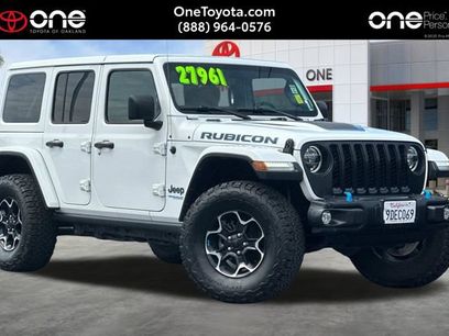 Used 2022 Jeep Wrangler Unlimited Rubicon 4xe w/ Steel Bumper Group