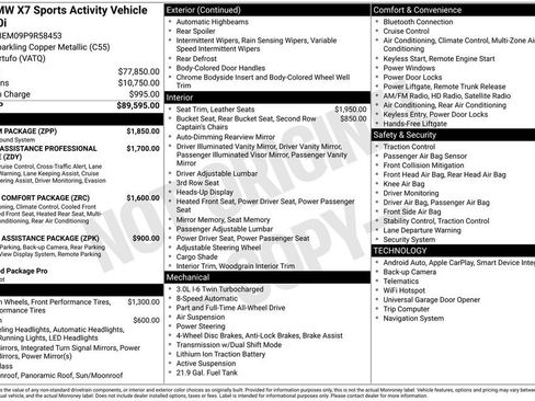 Used 2023 BMW X7 xDrive40i w/ Premium Package image 2