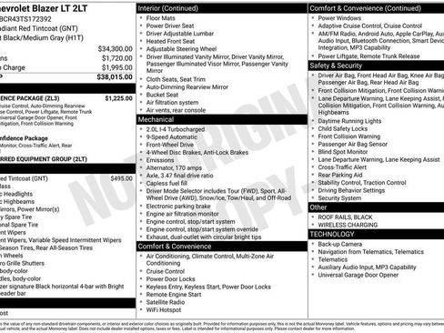 New 2026 Chevrolet Blazer LT w/ Convenience Package FWD image 11