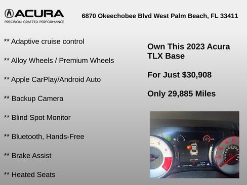 Used 2023 Acura TLX w/ A-SPEC Pkg image 6