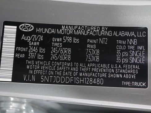 Certified 2025 Hyundai Santa Cruz XRT AWD/4WD image 29