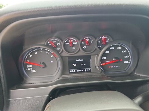 Used 2024 Chevrolet Silverado 1500 Custom w/ Dark Appearance Package AWD/4WD image 21