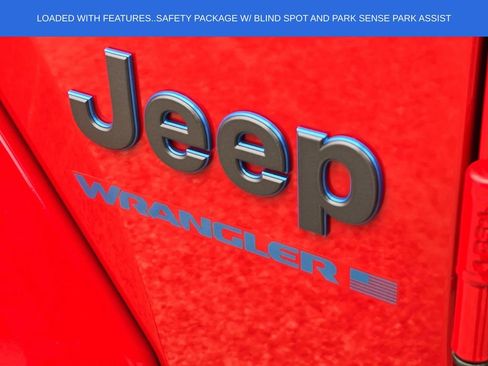 Used 2025 Jeep Wrangler Unlimited Sahara w/ Safety Group AWD/4WD image 30