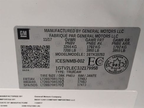 Used 2018 GMC Sierra 1500 4x4 Double Cab image 37