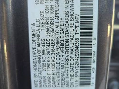 Certified 2025 Honda Pilot EX-L image 22