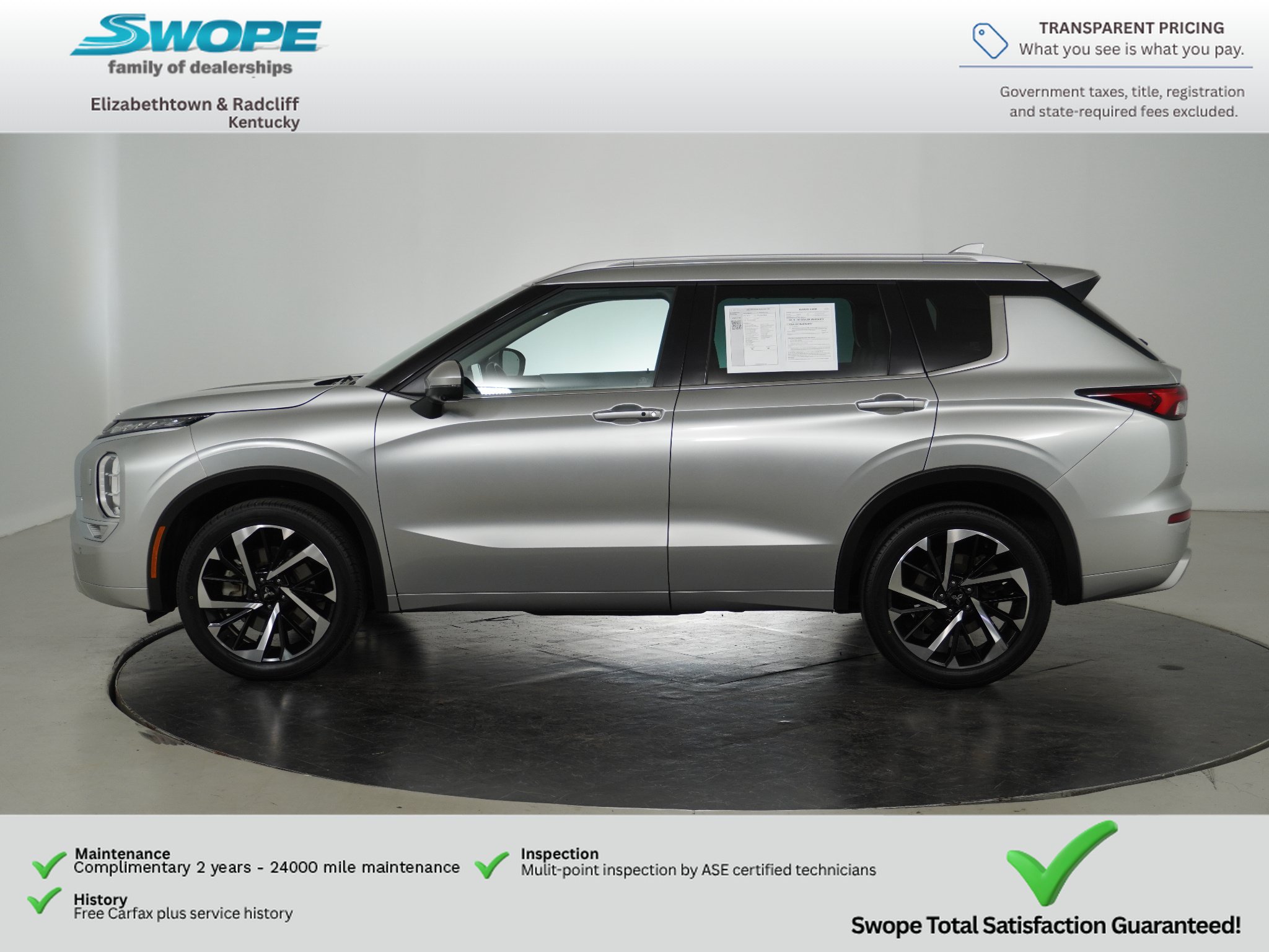 Used 2023 Mitsubishi Outlander SEL AWD/4WD image 6