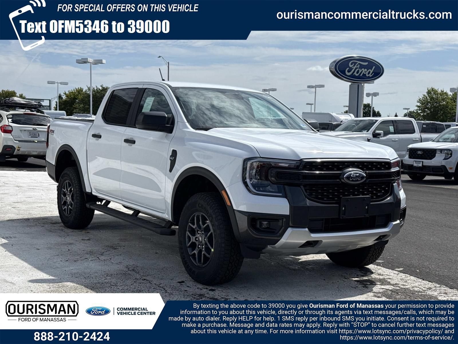 New 2026 Ford Ranger XLT w/ FX4 Off-Road Package AWD/4WD image 1