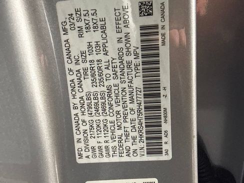Used 2024 Honda CR-V EX-L image 19