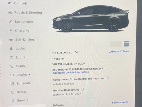 Used 2024 Tesla Model X AWD/4WD image 14