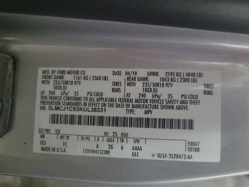 Used 2019 Lincoln MKC Premiere FWD image 33