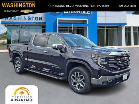 Used 2023 GMC Sierra 1500 SLT w/ SLT Premium Plus Package AWD/4WD image 1