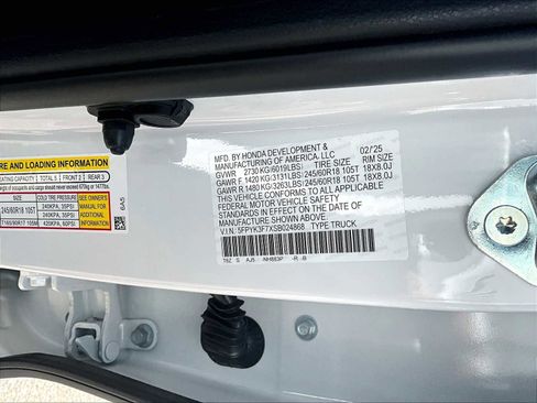 New 2025 Honda Ridgeline TrailSport+ image 17