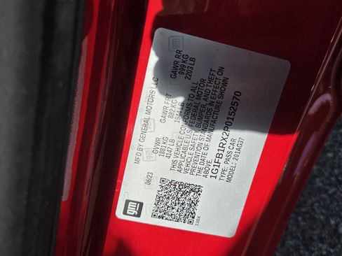 Certified 2023 Chevrolet Camaro LT w/ RS Package RWD image 27