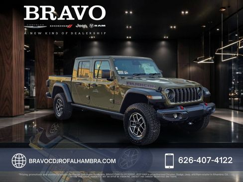 New 2026 Jeep Gladiator Rubicon w/ Steel Power Dome Hood Package AWD/4WD image 1