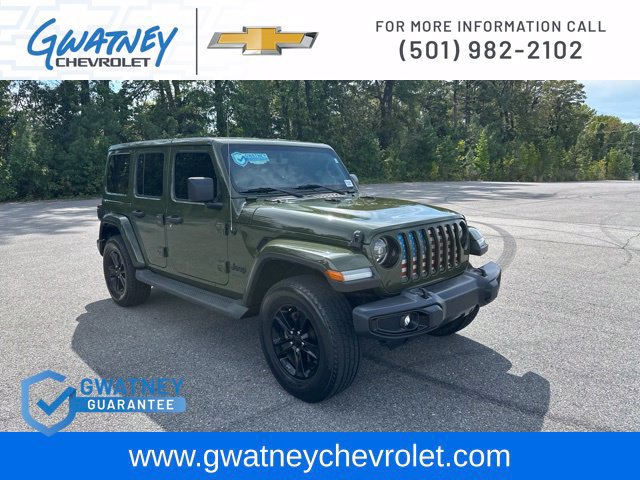Used 2021 Jeep Wrangler Unlimited Sahara AWD/4WD image 3