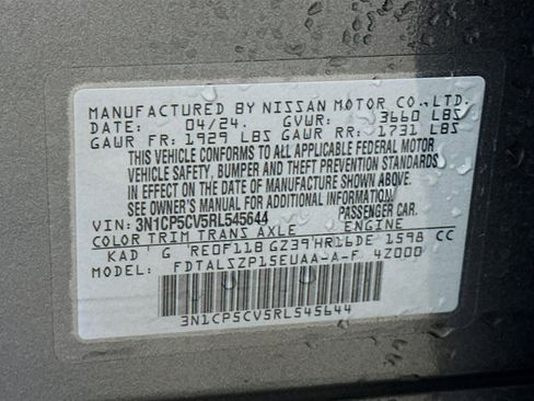 Used 2024 Nissan Kicks SV image 12