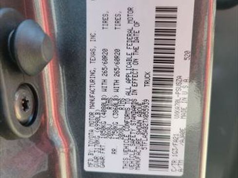 Certified 2026 Toyota Tundra SR5 w/ SX Package RWD image 40
