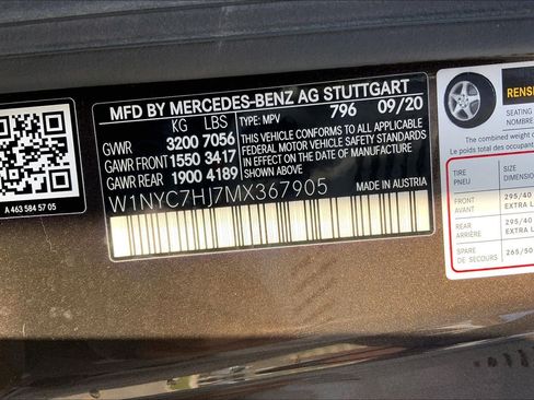 Used 2021 Mercedes-Benz G 63 AMG 4MATIC image 4