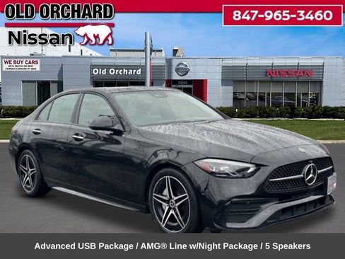 Used 2023 Mercedes-Benz C 300 4MATIC Sedan w/ AMG Line w/ Night Package image 1