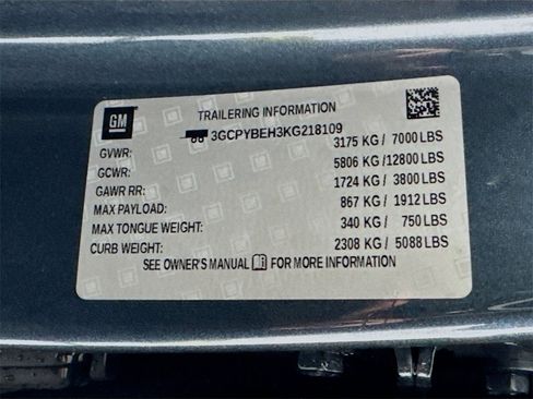 Used 2019 Chevrolet Silverado 1500 Custom w/ Custom Value Package image 33