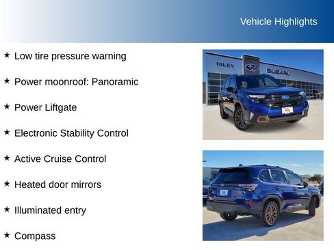 Certified 2025 Subaru Forester Sport image 10