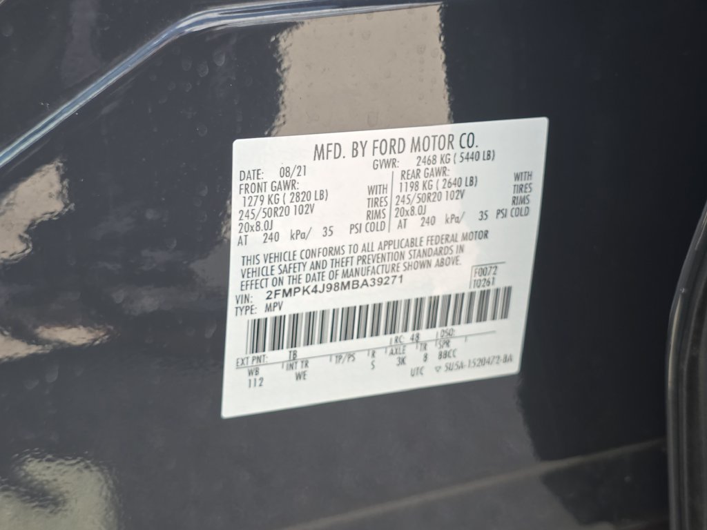 Used 2021 Ford Edge ST-Line AWD/4WD image 13