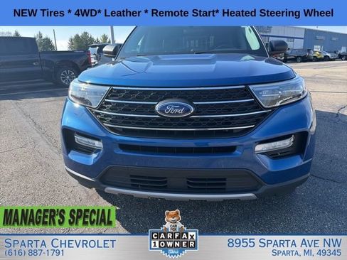 Used 2022 Ford Explorer XLT w/ Equipment Group 202A AWD/4WD image 8