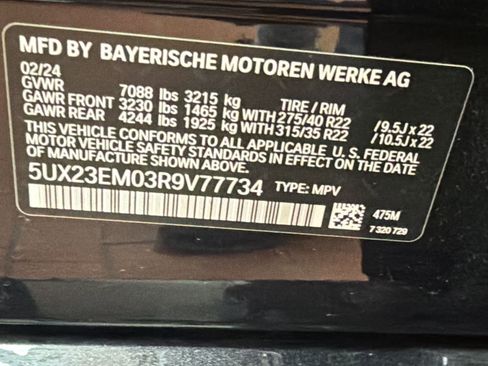 Used 2024 BMW X7 xDrive40i w/ M Sport Package image 19