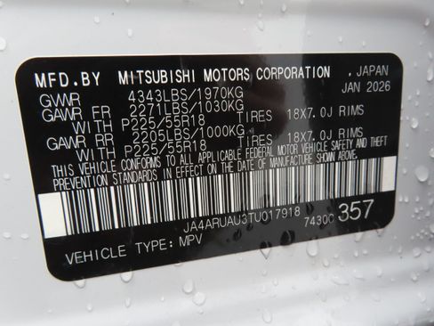New 2026 Mitsubishi Outlander Sport ES AWD/4WD image 25