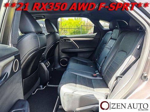 Used 2021 Lexus RX 350 F Sport w/ Cold Area Package (CT) AWD/4WD image 14