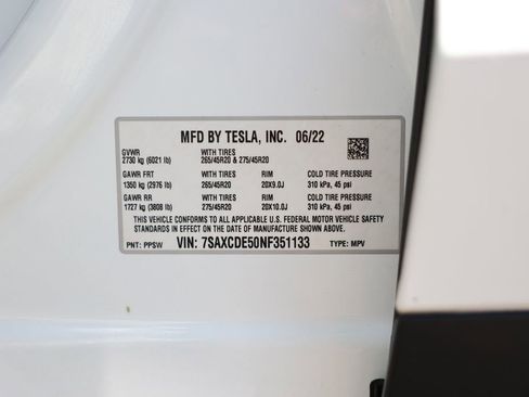 Used 2022 Tesla Model X AWD/4WD image 39