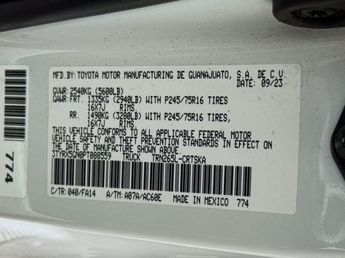 Used 2023 Toyota Tacoma SR RWD image 35