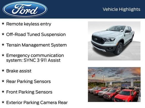 Used 2023 Ford Ranger XLT w/ Equipment Group 302A High AWD/4WD image 9