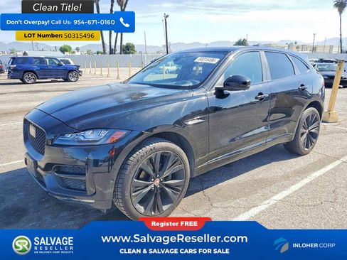 Used 2017 Jaguar F-PACE R-Sport AWD/4WD image 1