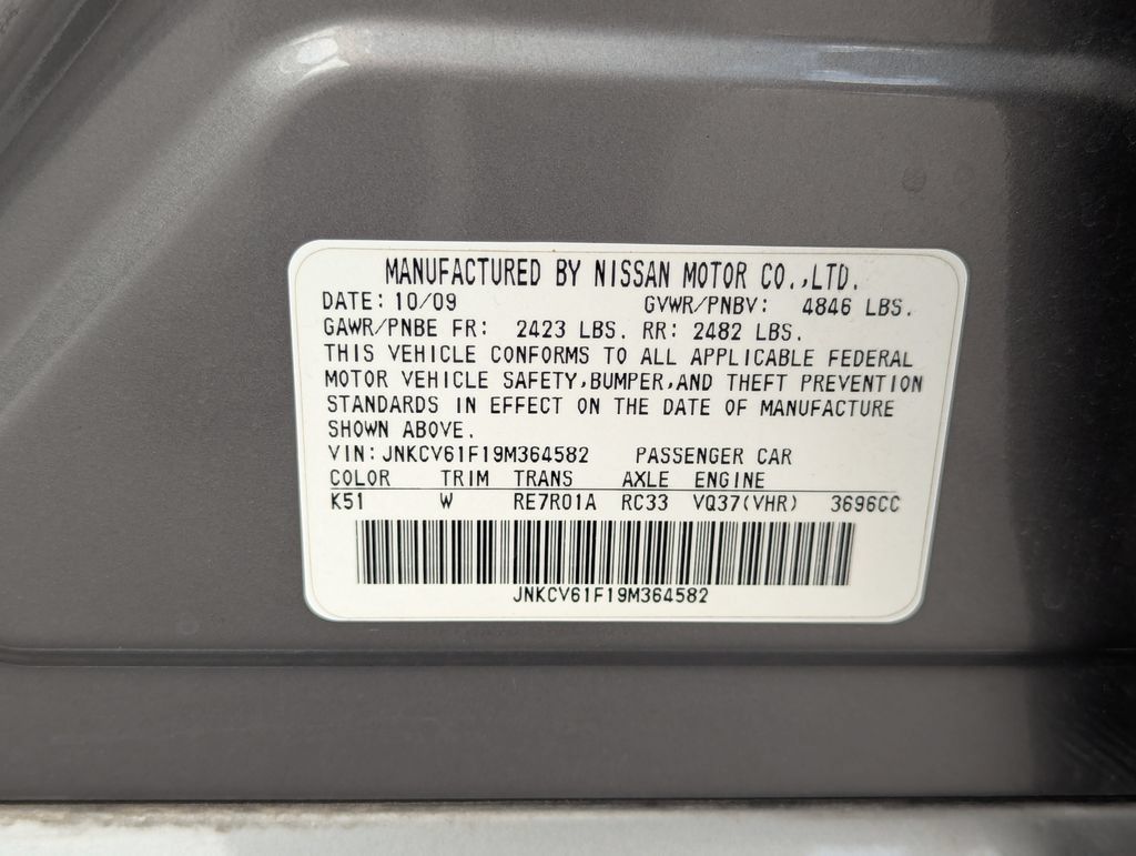 Used 2009 INFINITI G37 x Sedan w/ Premium Pkg AWD/4WD image 35