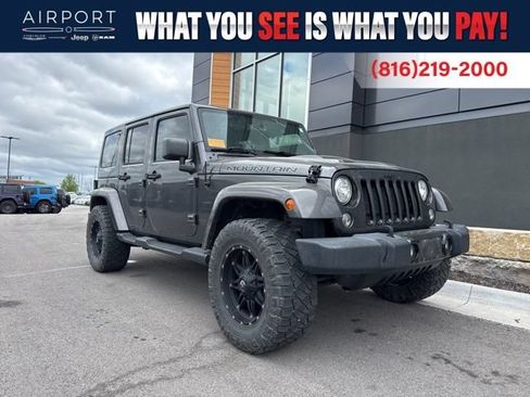 Used 2017 Jeep Wrangler Unlimited Sahara AWD/4WD image 1