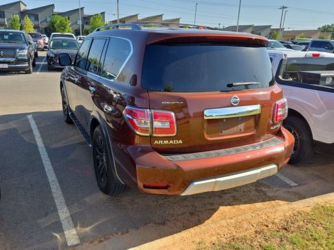 Used 2017 Nissan Armada Platinum w/ Interior Lighting Package AWD/4WD image 4