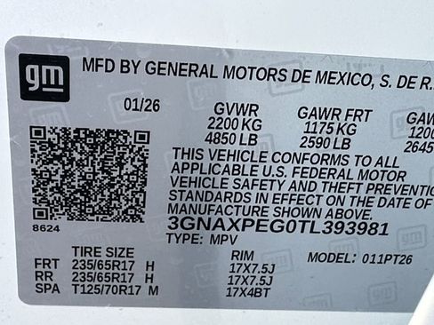 New 2026 Chevrolet Equinox LT image 28