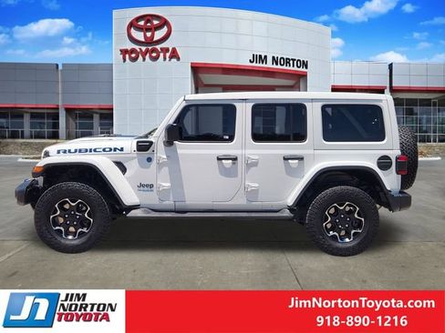 Used 2022 Jeep Wrangler Unlimited Rubicon 4xe w/ Cold Weather Group AWD/4WD image 5