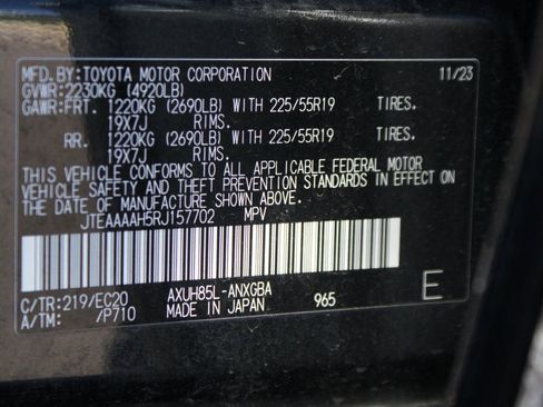 Used 2024 Toyota Venza Nightshade image 27