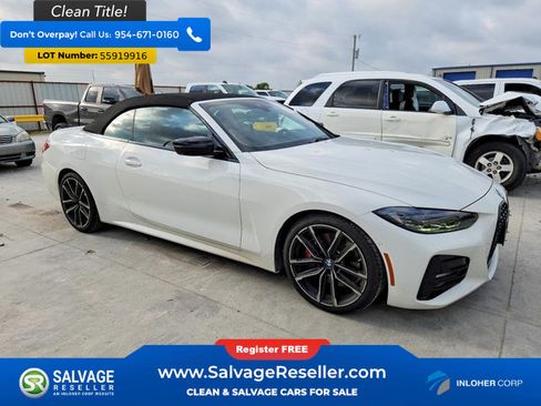 Used 2023 BMW 430i Convertible w/ M Sport Package RWD image 5
