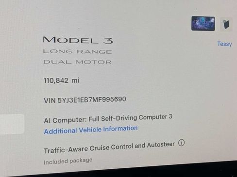 Used 2021 Tesla Model 3 Long Range AWD/4WD image 29