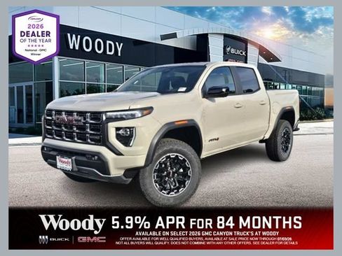New 2026 GMC Canyon AT4 w/ Technology Plus Package AWD/4WD image 1