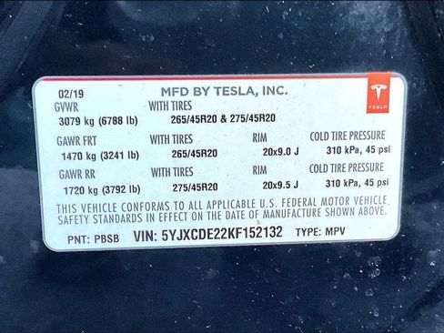 Used 2019 Tesla Model X 100D image 32