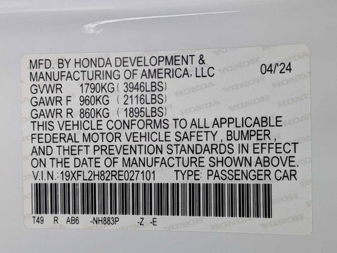 Used 2024 Honda Civic Sport image 29