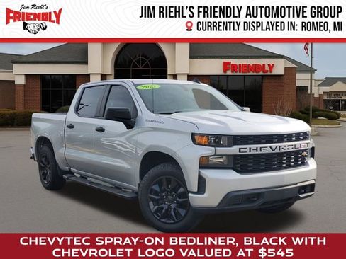 Used 2021 Chevrolet Silverado 1500 Custom AWD/4WD image 1
