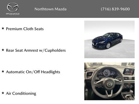 Used 2017 MAZDA MAZDA3 Sport w/ Preferred Equipment Package image 2