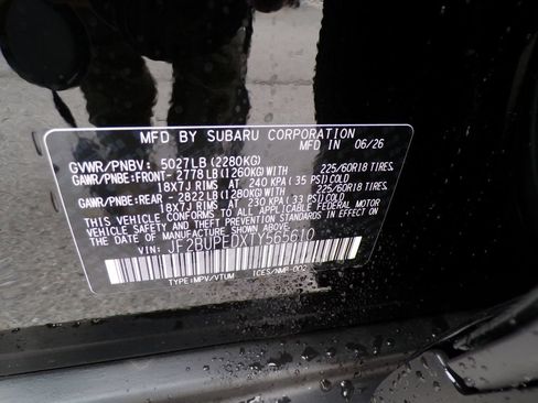 New 2026 Subaru Outback Touring AWD/4WD image 35